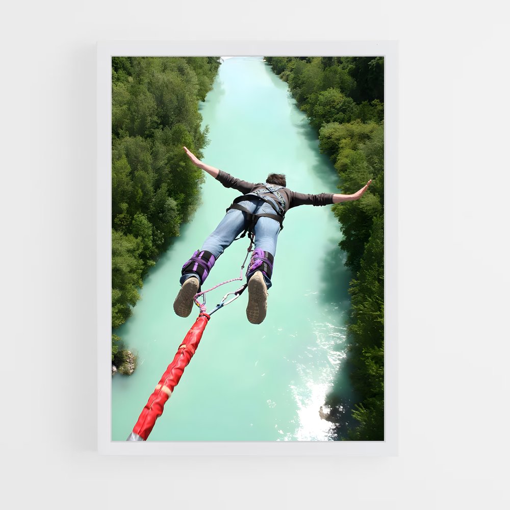Poster Vol Ultime – affiche Base jump (vue 3)
